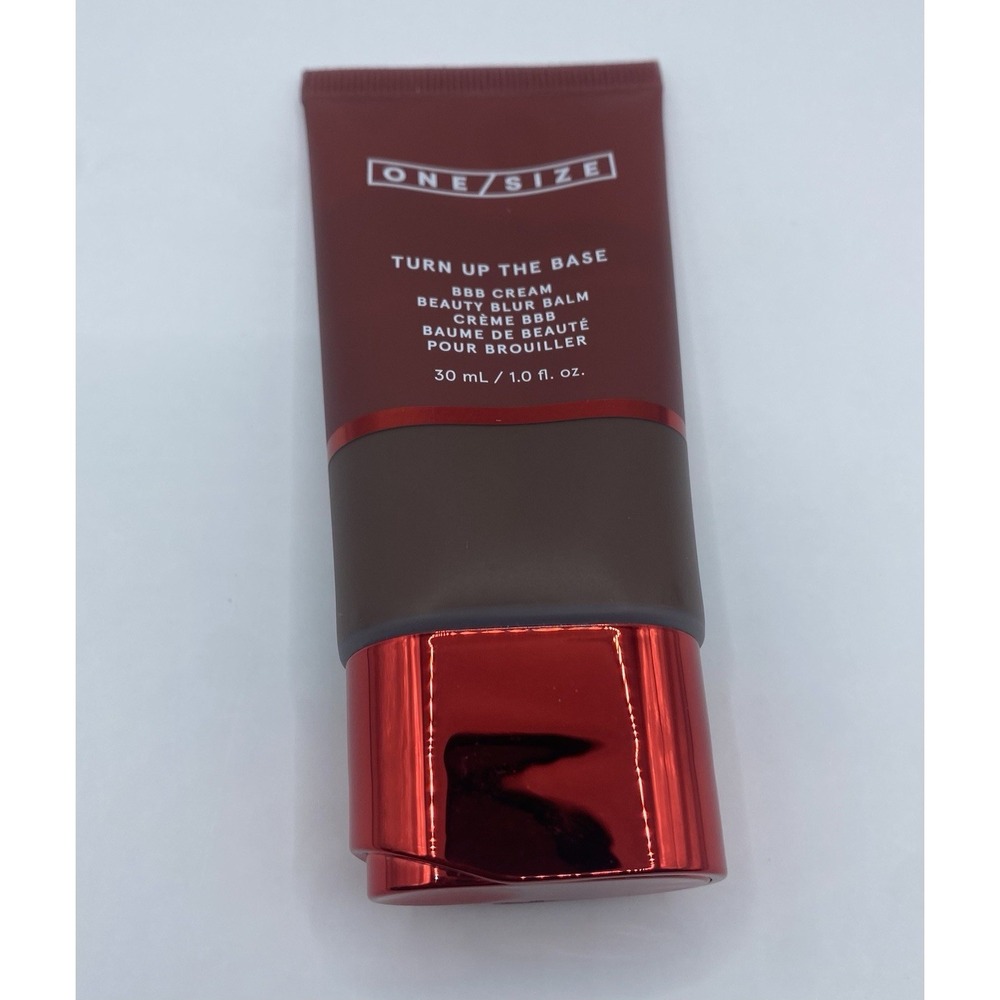 ONE SIZE TURN UP THE BASE BBB CREAM BEAUTY BLUR BALM DEEP 3 (N) 1oz NWOB/SEALED